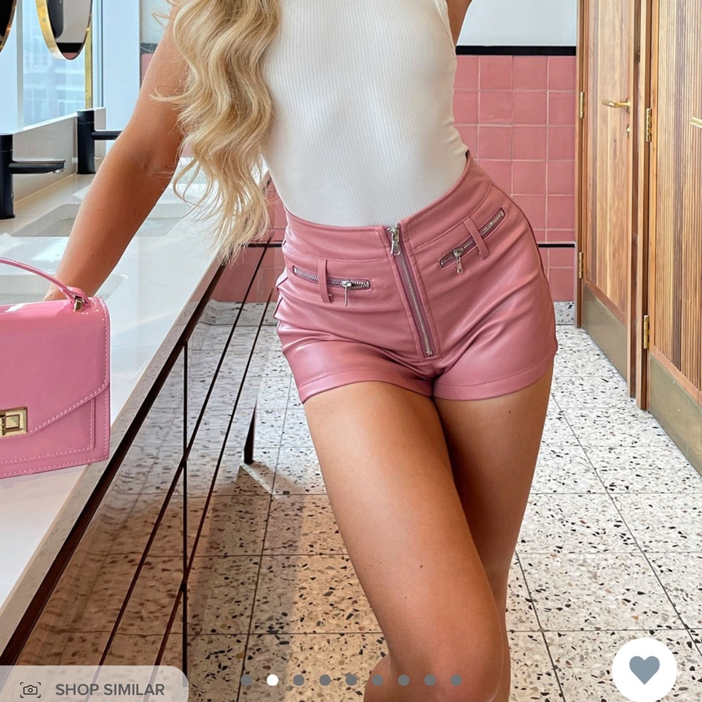 Leather Shorts